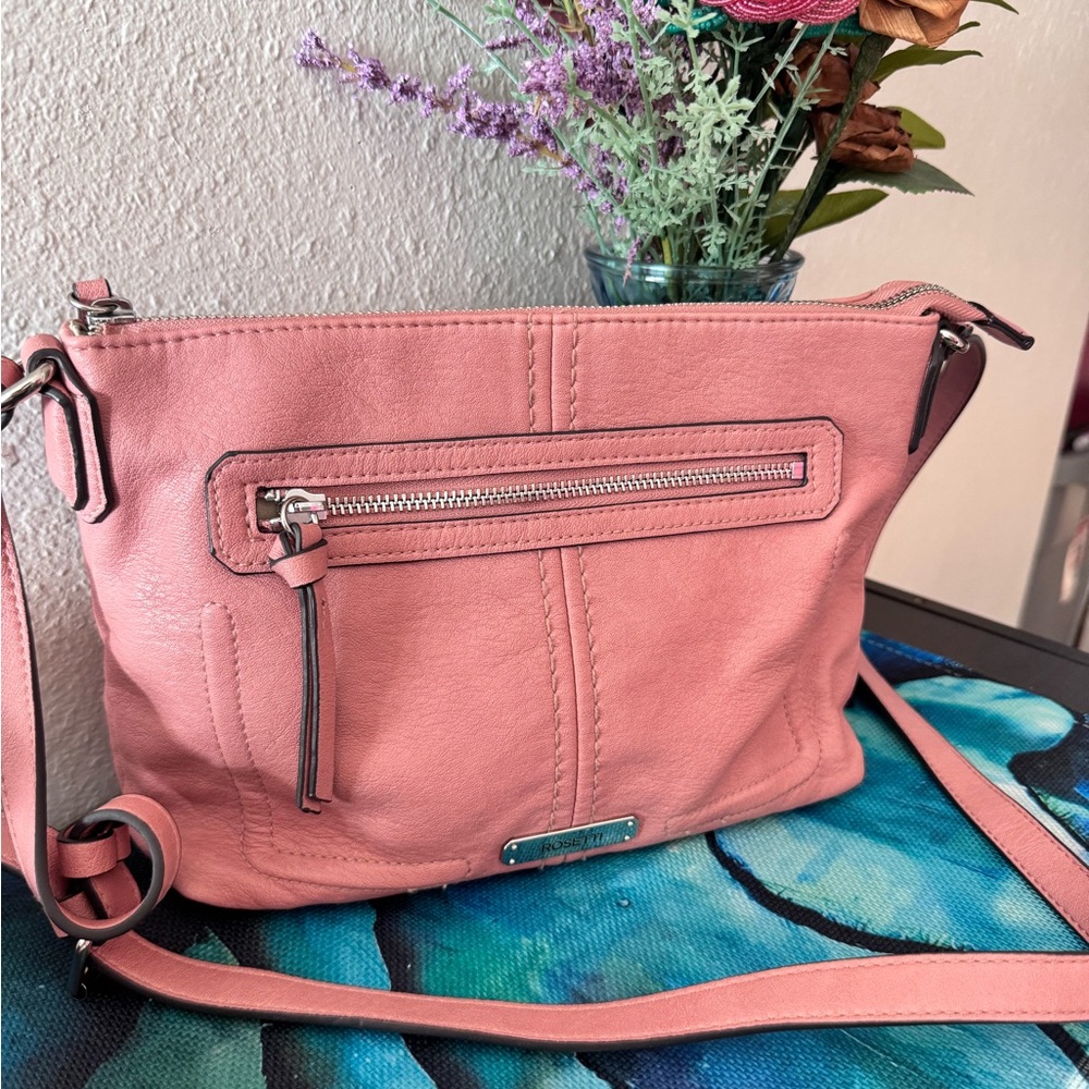 Pink Crossbody Bag